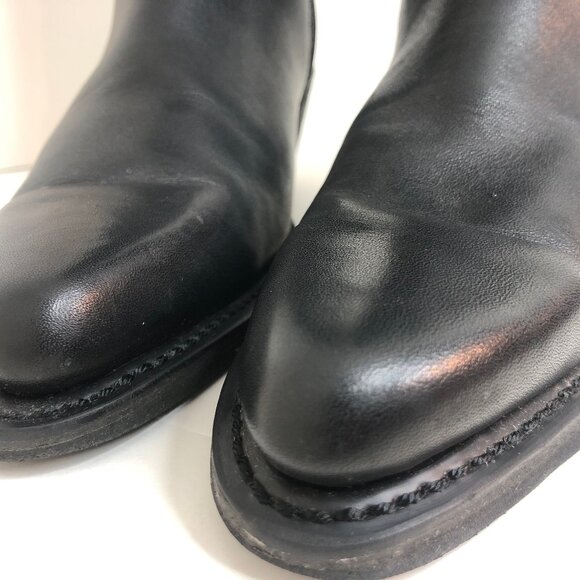 Harley-Davidson Women's Black Leather Cowgirl Boots Sz. 9 GORGEOUS! - Picture 5 of 12